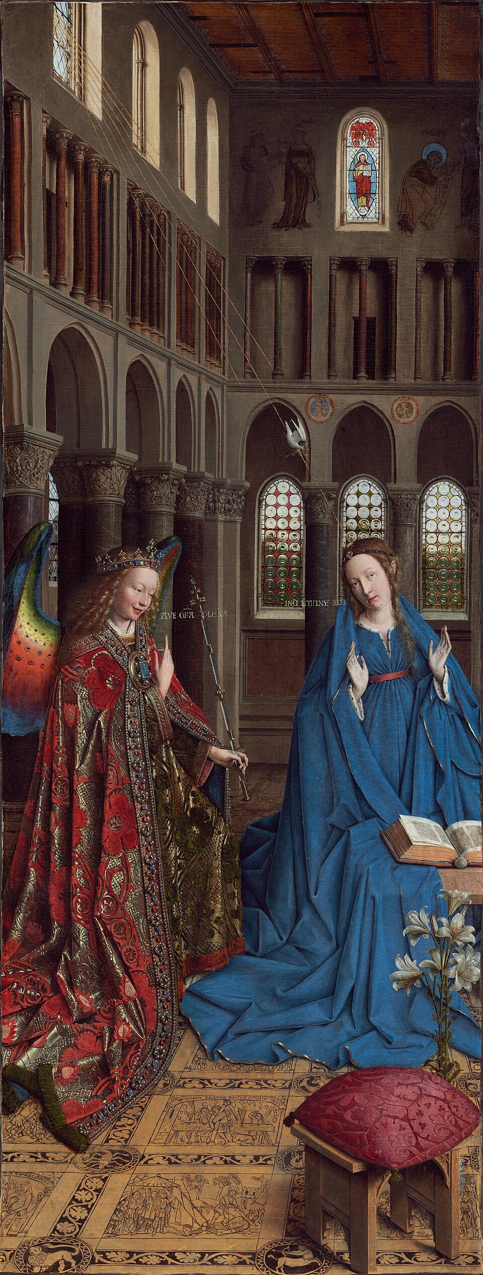 Jan van Eyck, The Annunciation (c. 1434)