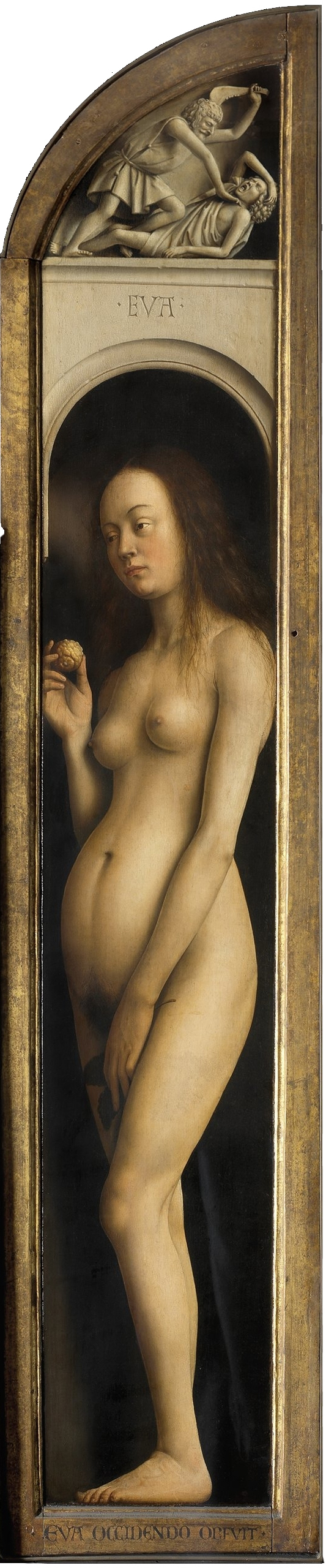 Jan van Eyck, Ghent Altarpiece &mdash; Eve (1432)