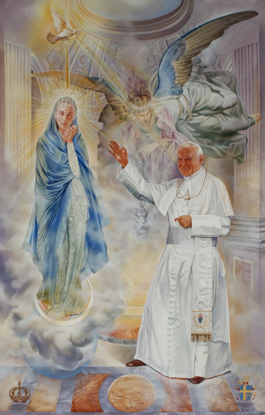 Portrait of Pope St. John Paul II