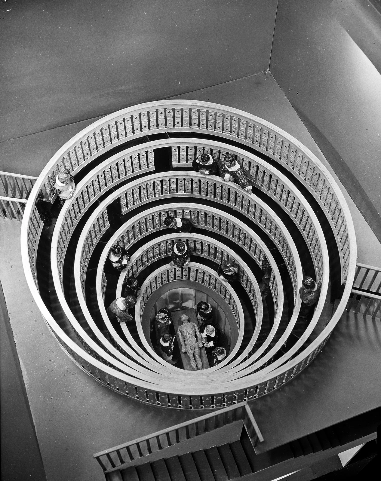 The anatomical theatre of Palazzo del Bo, Padua, 1594